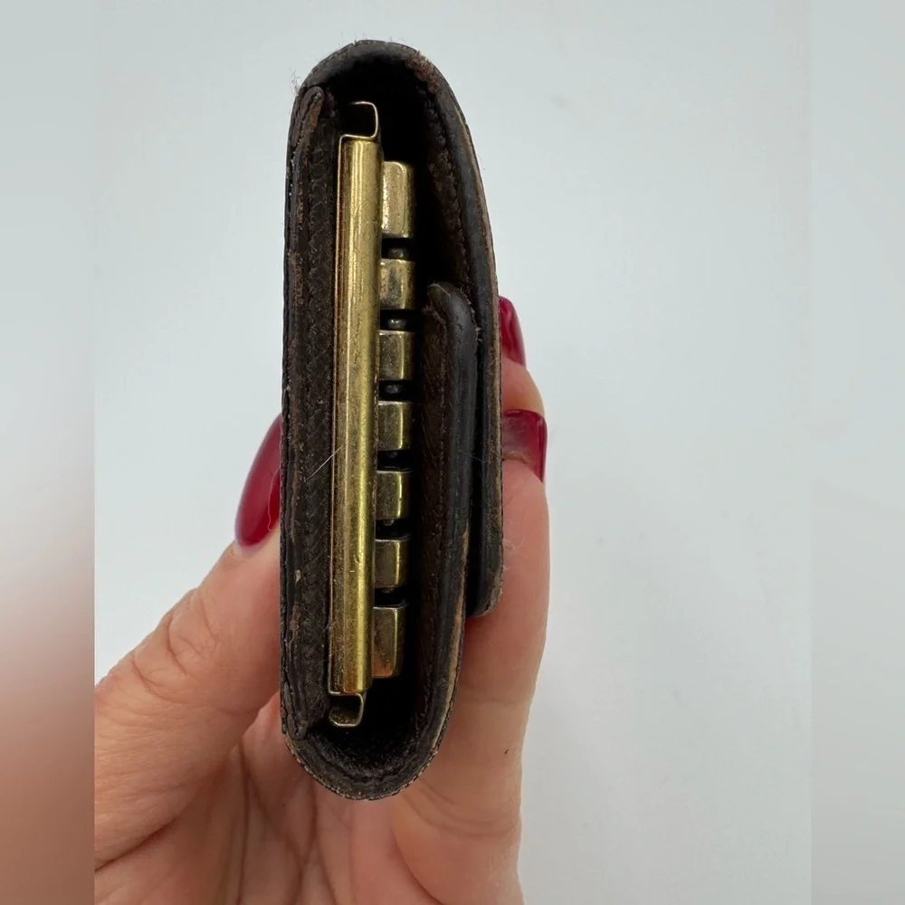 Louis Vuitton Key Case Damier Multicle 6 Hooks Ebene Men's Women's